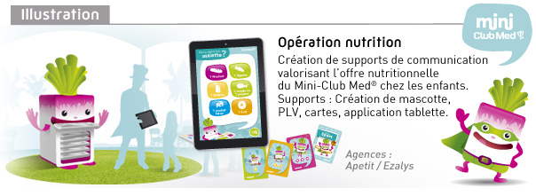 Opération Nutrition Mini Club Med